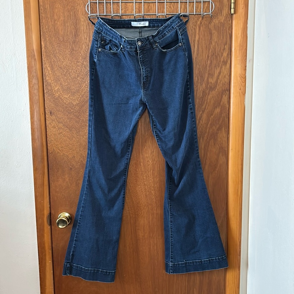 Kan can jeans, dark wash size 13 flare